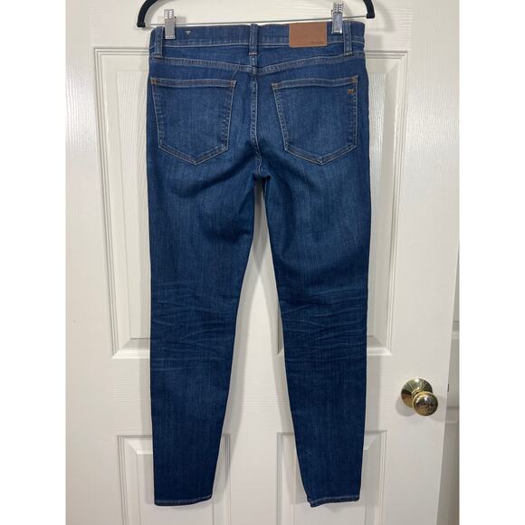 Madewell Jeans Denim Skinny Leg Dark Wash Women's 28 - Picture 3 of 6